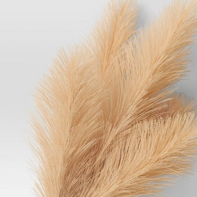 Fluffy Pampas Branch Artificial Leaf Sprays - Threshold