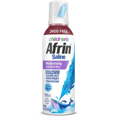 Afrin Children's Saline Moisturizing Daily Nasal Mist - Saline - 5 fl oz
