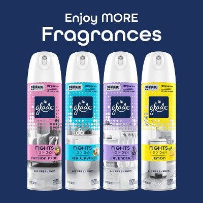Glade Aerosol Air Fresheners - Sea Waves - 7.3oz