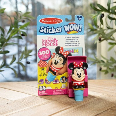 Melissa & Doug Sticker WOW! Activity Pad Sticker Stamper - Disney Minnie Mouse