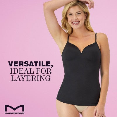 Maidenform Women's Shapewear Cami - Black XL