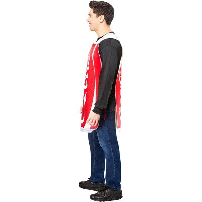Rubies Adult Coca Cola Costume Sandwich Board Red One Size