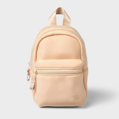 8.5" Neoprene Mini Backpack Cream - All In Motion