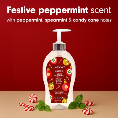 Softsoap Holiday Seasonal Hand Soap - Peppermint - 11.25oz