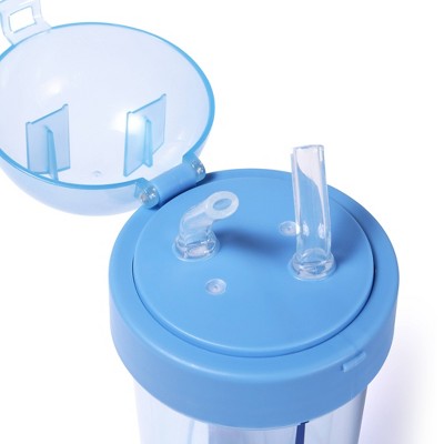 Vivitar 20.3 fl oz Duo Hydration Bottle Blue