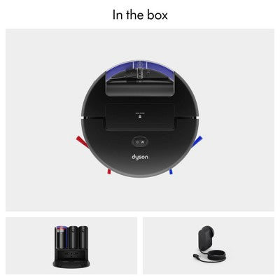 Dyson Spot+Scrub Ai Wet and Dry Robot Vacuum Black (LOCAL PICKUP ONLY)