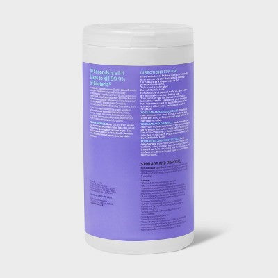Lavender All Purpose Disinfecting Wipes - 75ct - up&up