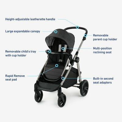 Graco Modes Nest2Grow Stroller - Maison (LOCAL PICKUP ONLY)