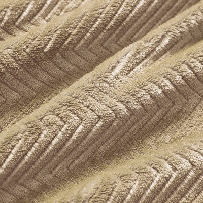 Brookstone Full/Queen Heated Micro Herringbone Blanket Taupe
