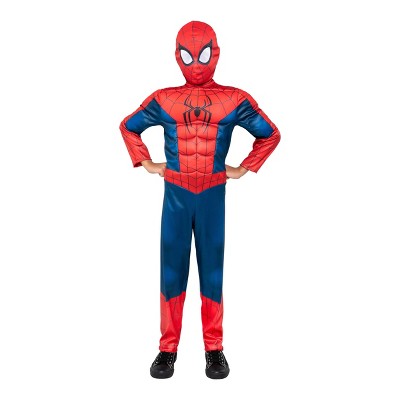 Marvel Kids' Spider-Man Classic Costume Apparel Set S (LOCAL PICKUP ONLY)