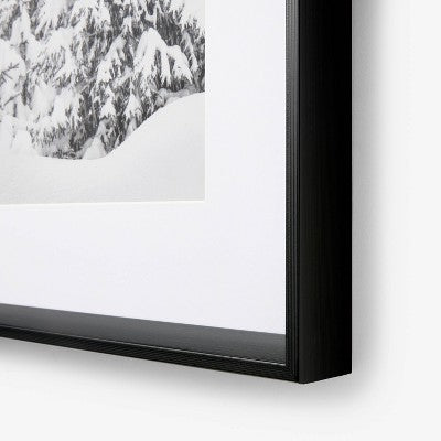 30"x20" Winter Tree Scene Framed Wall Art Print - Threshold designed with Studio McGee