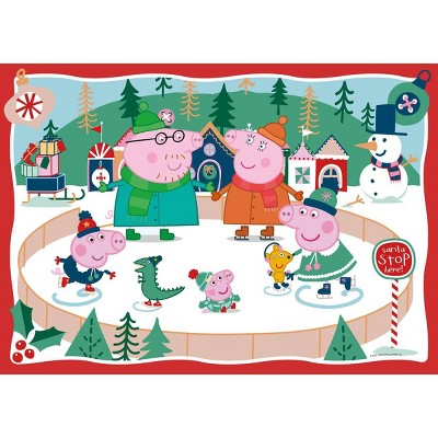 Ravensburger Peppa Pig Christmas Giant Floor Jigsaw Puzzle - 24pc