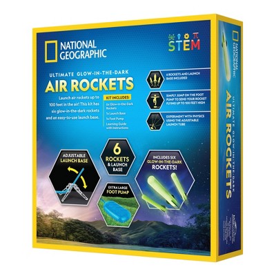 National Geographic Air Rocket with 6 Rockets