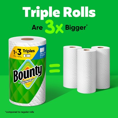 Bounty Printed Select-A-Size Paper Towels - 6 Triple Rolls