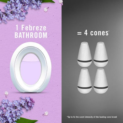 Febreze Southern Lilac Mornings Bathroom Air Freshener - 2ct