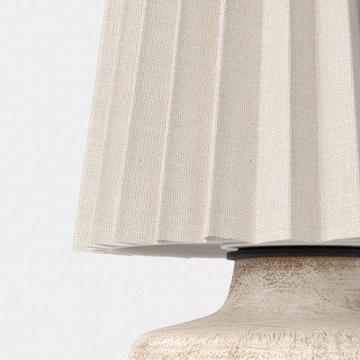 Mini Lamp Faux Wood Light - Room Essentials