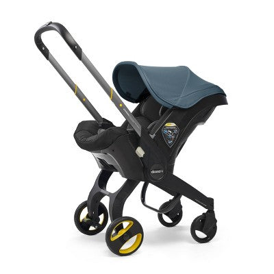 Doona Infant Car Seat + Latch Base Travel System - Ocean Blue: SEE DETAILS (LOCAL PICKUP ONLY)