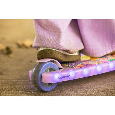 Huffy Disney Princess 3-Wheel Scooter with LED Lights - Pink/Purple