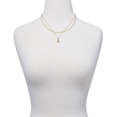 Kendra Scott Serena Multi-Strand Pendant Necklace - Pink