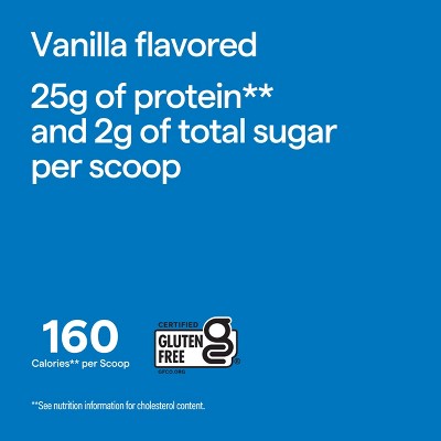 Whey Protein Powder - Vanilla - 32oz - up&up