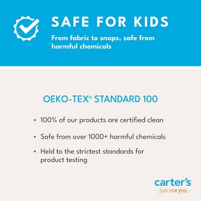 Carter's Just One You? Baby Girls' 4pk Shorts Solid Bodysuit - 6M: Lightweight Crotch Snap
