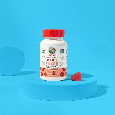 MaryRuth's Kids' Organic Probiotic Gummies - 60ct: Gluten-Free, Non-Dairy, Vegan, 1 Billion CFUs
