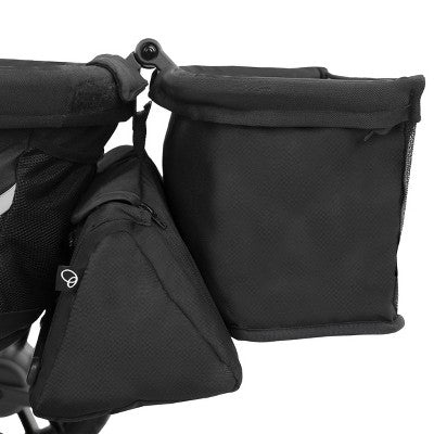 Evenflo Pivot Xplore Dreamz Stroller Wagon with Infant Car Seat Adapter - Jetsetter Black (LOCAL PICKUP ONLY)