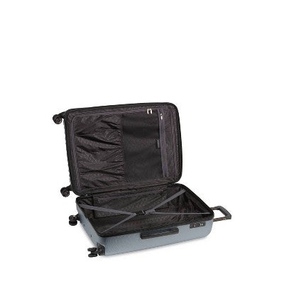 SWISSGEAR Energie Hardside Large Checked Spinner Suitcase - Iron Gray