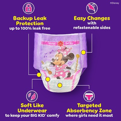 Pull-Ups Girls' Potty Disposable Training Pants - Size 3T-4T - 66ct