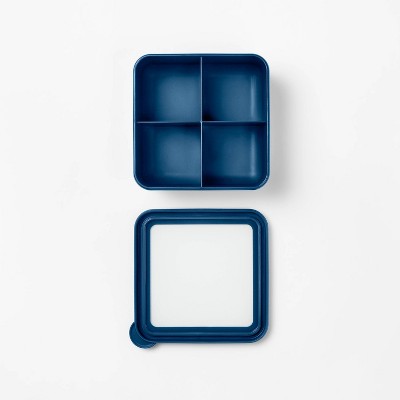 28oz Snack Bento Food Storage Container Navy - Figmint