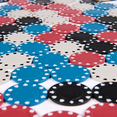 200pc Poker Set, Americana Collection in Red, White and Blue (Target Exclusive)