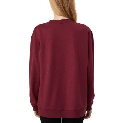 NCAA Virginia Tech Hokies Womens Crew Neck Varsity Top - XL