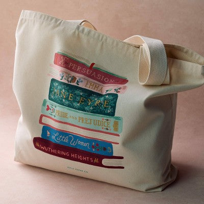 Rifle Paper Co.Ladies Night Book Club Canvas Tote