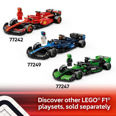 LEGO Speed Champions Aston Martin Aramco F1 AMR24 Race Car Building Toy 77245
