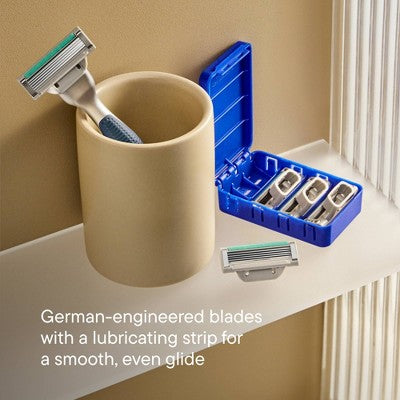 Harry's Plus 5-Blade Men's Razor Blade Refill Cartridges - 4ct