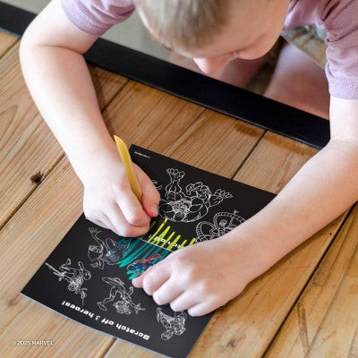 Bendon Scratch Art Spider-Man