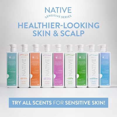 Native Sensitive Series Hypoallergenic Fragrance 24-Hour Hydrating Body Wash - Bare Vanilla - 18 fl oz
