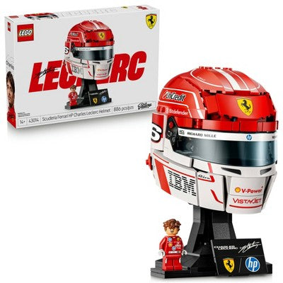 LEGO Editions Scuderia Ferrari HP Charles Leclerc Helmet 43014