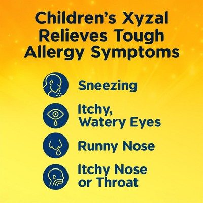 Children's Xyzal 24 HR Allergy Relief Liquid - Bubble Gum - Levocetirizine Dihydrochloride - 5 fl oz