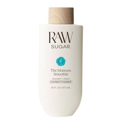 Raw Sugar The Moisture Smoothie Conditioner - Coconut + Agave - 16 fl oz: For All Hair Types, Vegan, Daily Use
