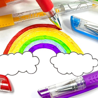 Scribble Stuff 24ct Gel Pens Clamshell