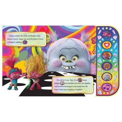 DreamWorks Trolls Band Together: It Takes Two! Sound Book - by Pi Kids (Board Book)