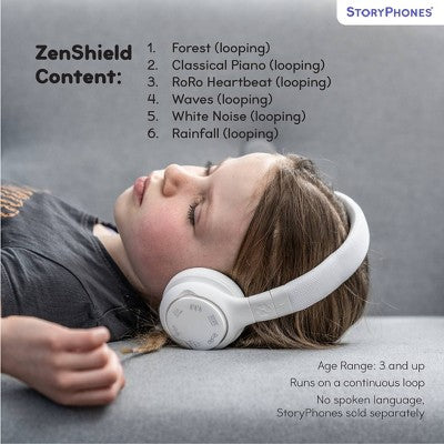 StoryPhones Disk To Relax and Destress with Six Nature and Music Ambient Sounds