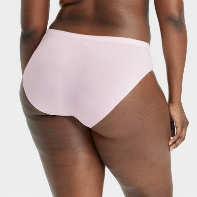 Women's 6pk Seamless Bikini Underwear - Auden Assorted Color S: Solid, Stripe Knit, Pull-On