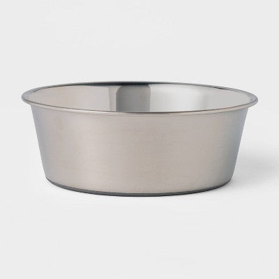 Non-Skid Stainless Steel Dog Bowl - 4 Cup - Boots & Barkley