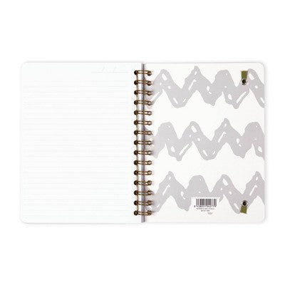 Yoobi 6"x8" Peanuts Journal Spiral with Elastic Band Beagle Scouts