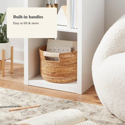 Woven Round Banana Sewing Basket - Brightroom