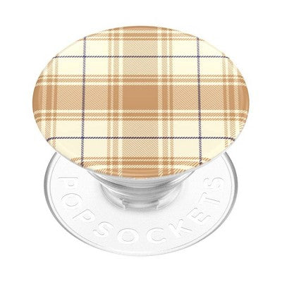 PopSockets PopGrip Cell Phone Grip and Stand - Cozy Plaid