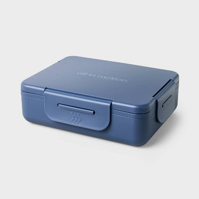 Adult Bento Boxes - All In Motion Blue: Recycled Polypropylene Lunch Container