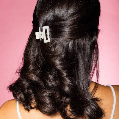 Gimme Beauty Medium/Small Rectangle Claw Clips - Assorted Colors - 6pc